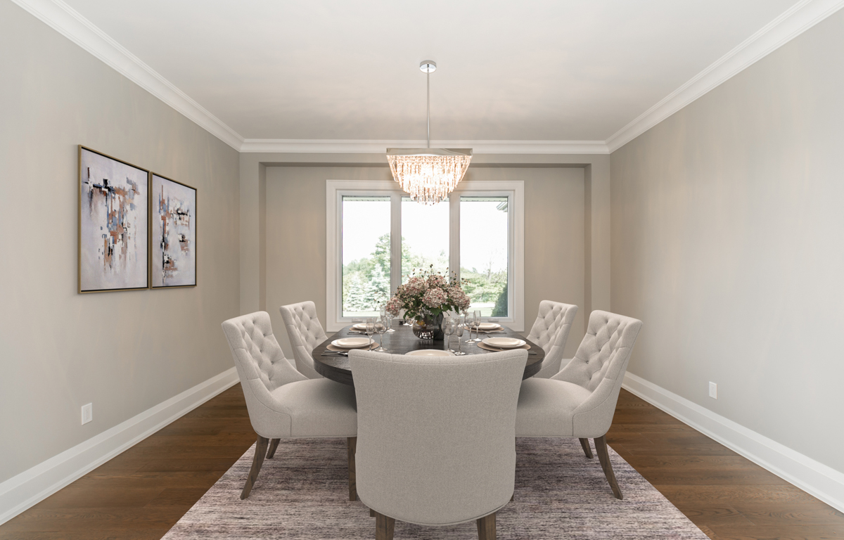 After Virtual Staging Dining Room